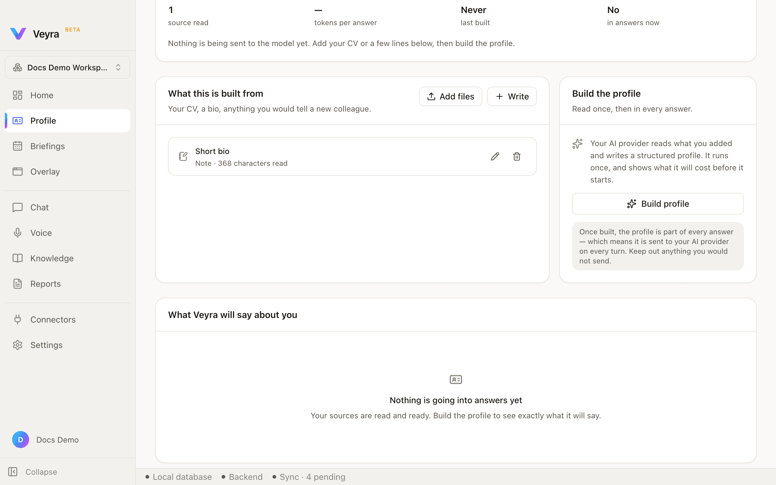 One source added — a short bio note